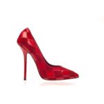 Ηandmade red pump