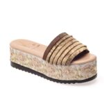 Handmade platform sandal