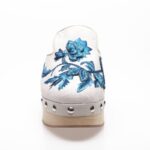 Embroidered clogs sabot