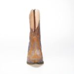 Tabac cowboy leather boots