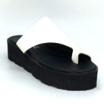 White platform sandal