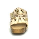 Beige leather clogs - Image 2