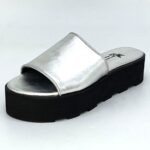 Metal silver platform