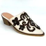 Western embroidered sabot