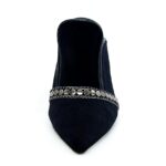 Black suede heel - Image 2