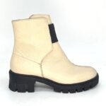 Beige combat boots - Image 2
