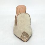 Beige suede heel - Image 2