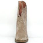 Suede cowboy bootie - Image 2